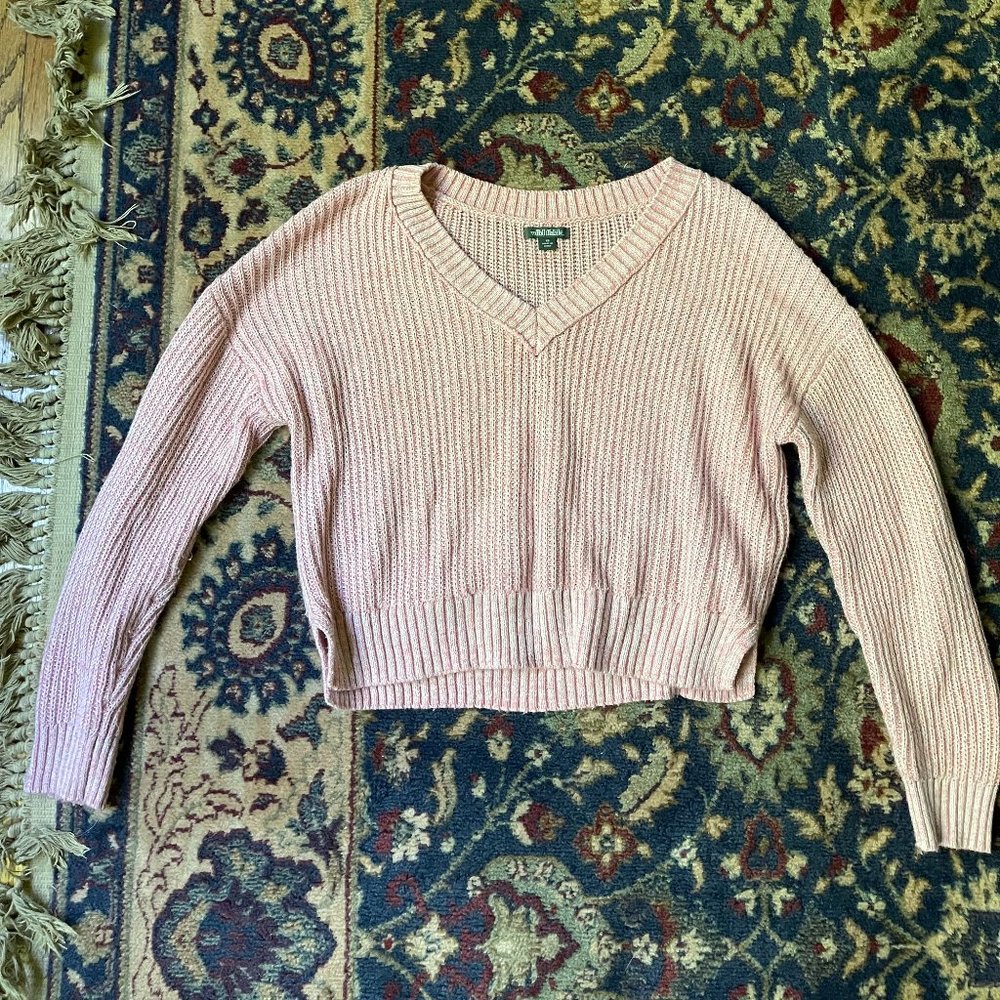 pink wild fable sweater